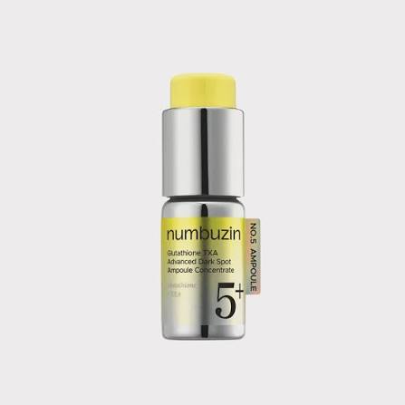 numbuzin : No.5 Glutathione TXA Advanced Dark Spot Ampoule Concentrate
