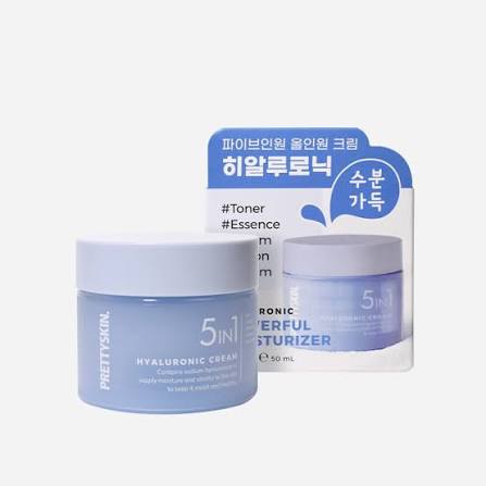 PRETTYSKIN : 5In1 Hyaluronic Cream