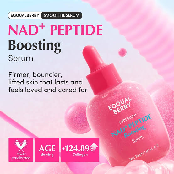 EQQUALBERRY : NAD+ Peptide Boosting Serum