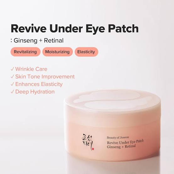 BEAUTY OF JOSEON : Revive Under Eye Patch : Ginseng + Retinal