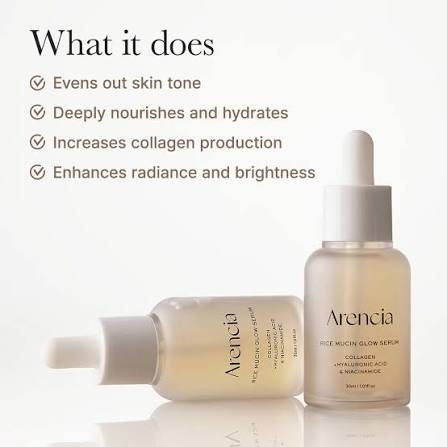 Arencia : Rice Mucin Glow Serum