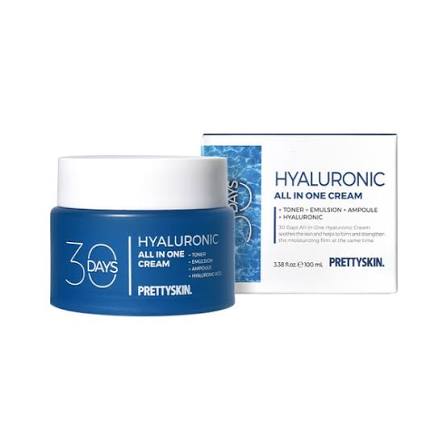 PRETTYSKIN : 30 Days All In One Hyaluronic Cream