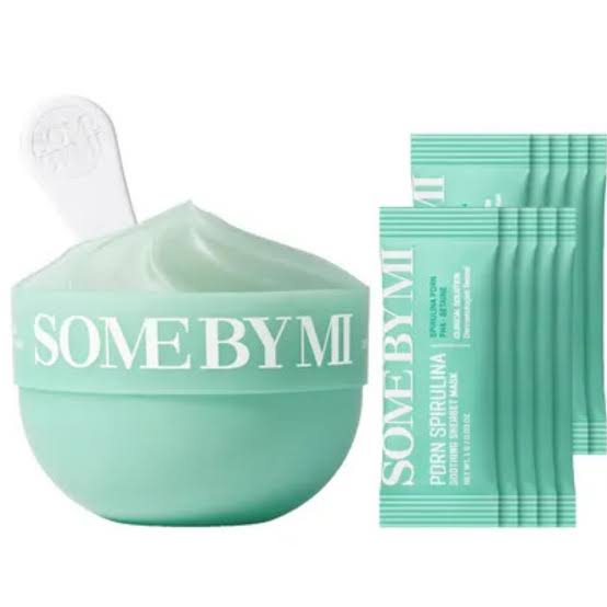 SOME BY MI : PDRN Spirulina Soothing Sherbet Mask Set