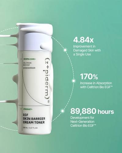 zipiderm : EGF Skin Barrier Cream Toner