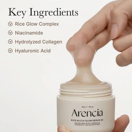 Arencia : Rice Mucin Glow Serum 30