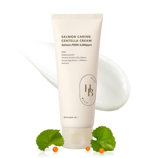 HEVEBLUE : Salmon Caring Centella Cream