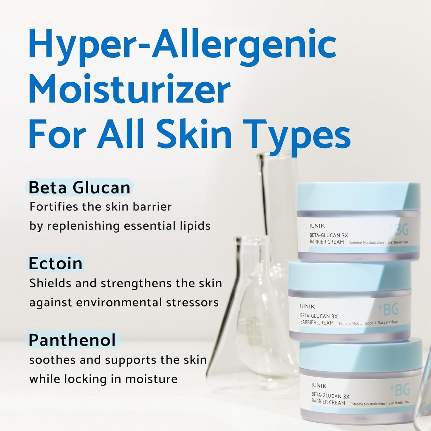 iUNIK : Beta-Glucan 3X Barrier Cream