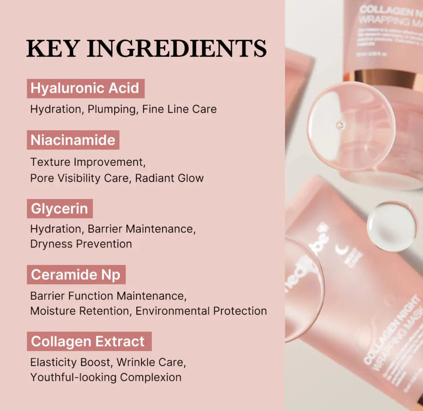 medicube : Collagen Night Wrapping Mask