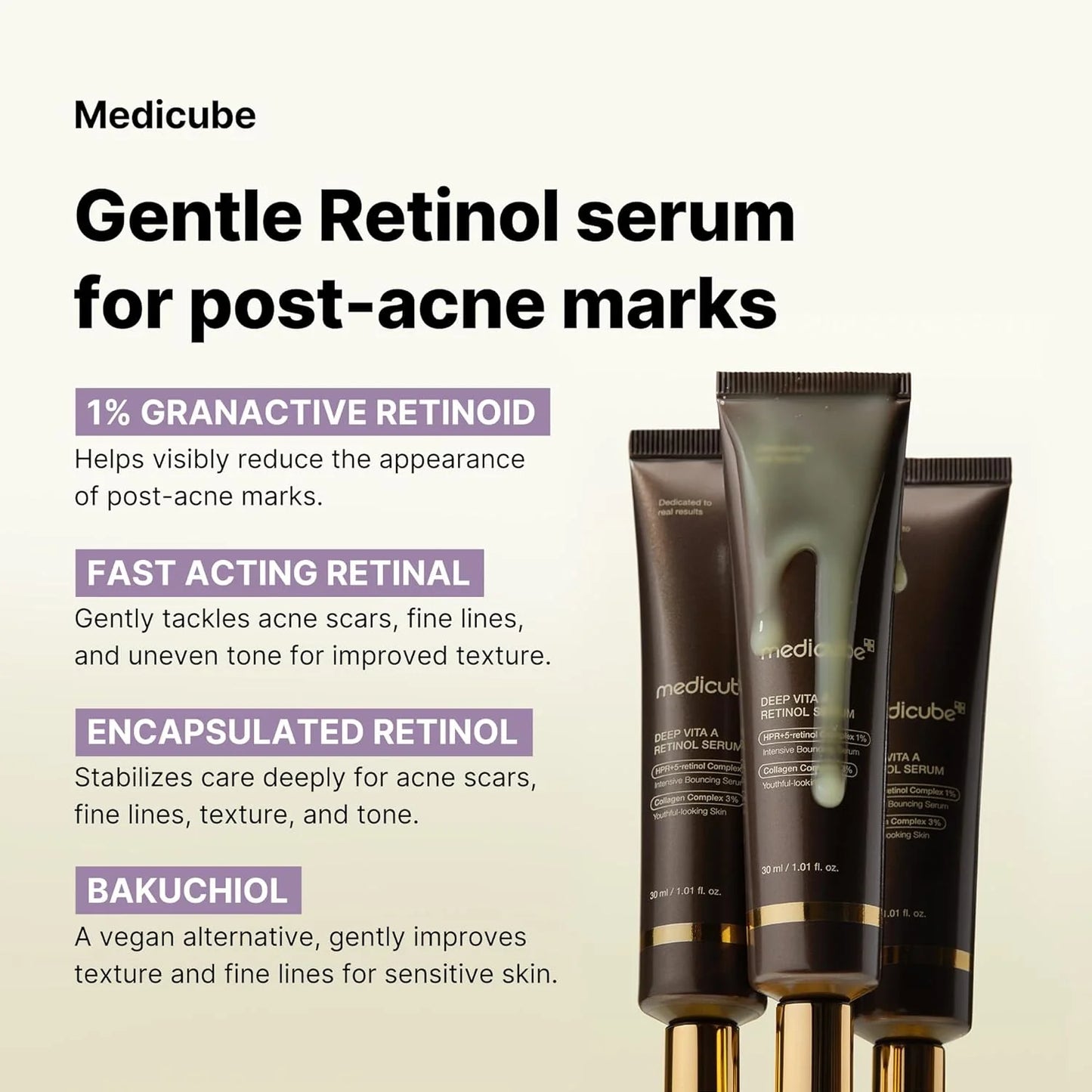 medicube : Deep Vita A Retinol Serum