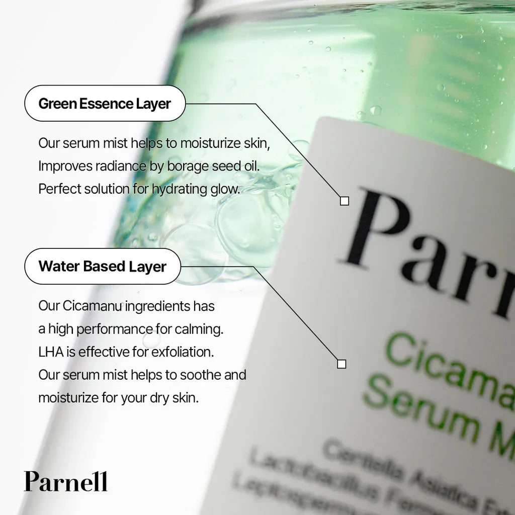 Parnell : Cicamanu Serum Mist