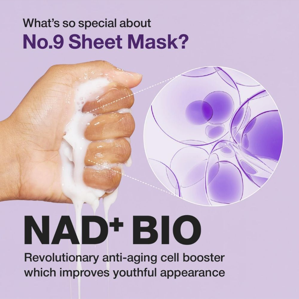 numbuzin : No.9 NAD Bio Lifting-sil Full Face Mask Set