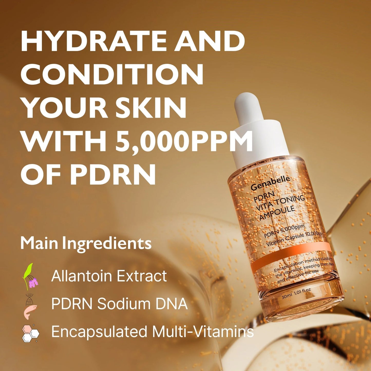 Genabelle : PDRN Vita Toning Ampoule