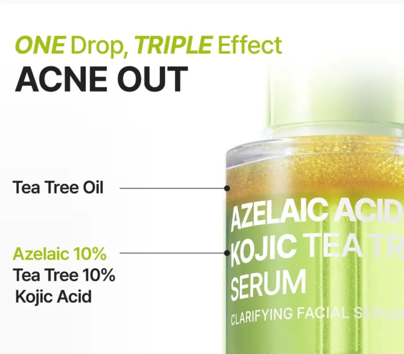 Purito SEOUL : Azelaic Acid 10 Kojic Tea Tree Serum