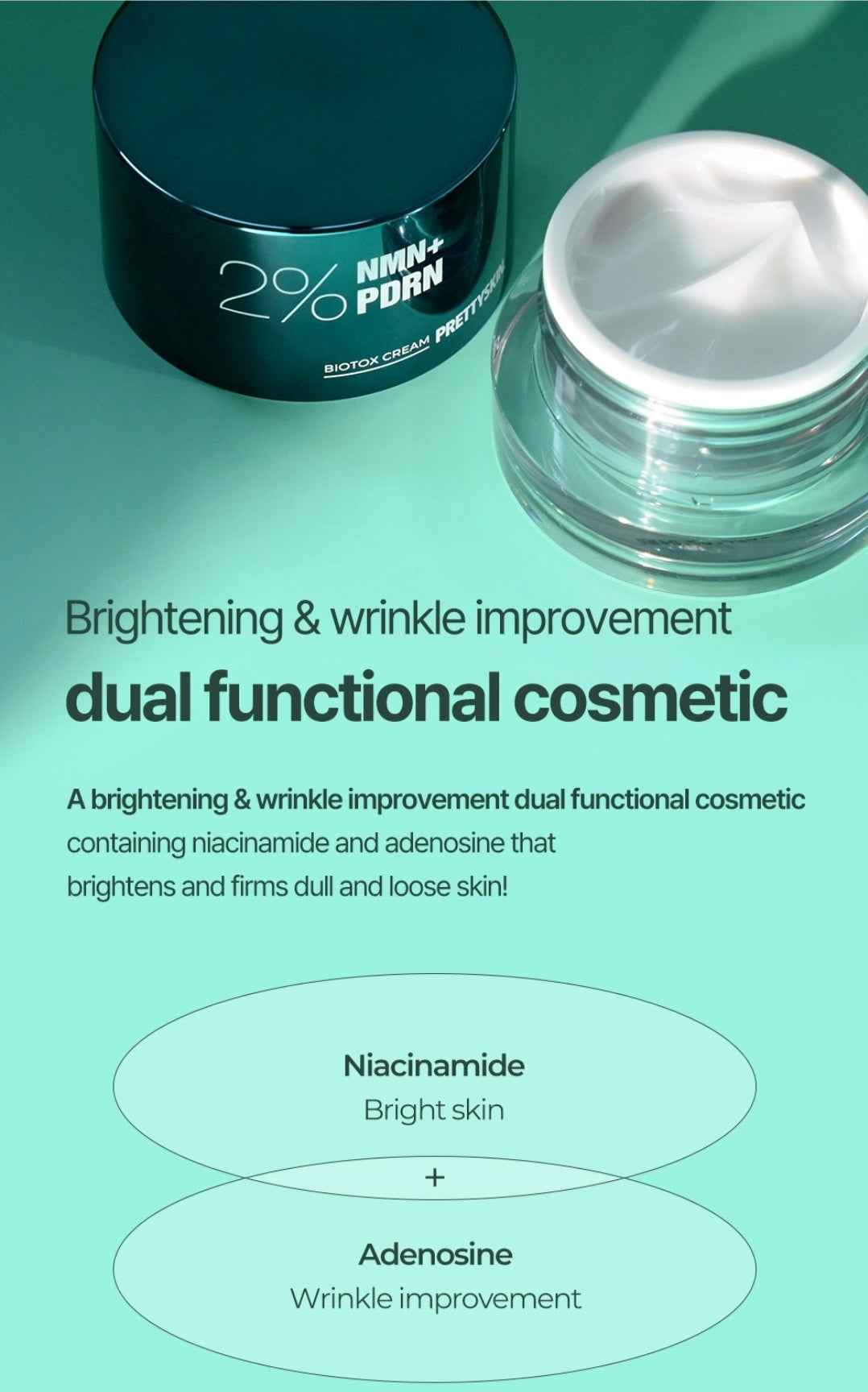 Pretty skin : NMN+PDRN Biotox Cream