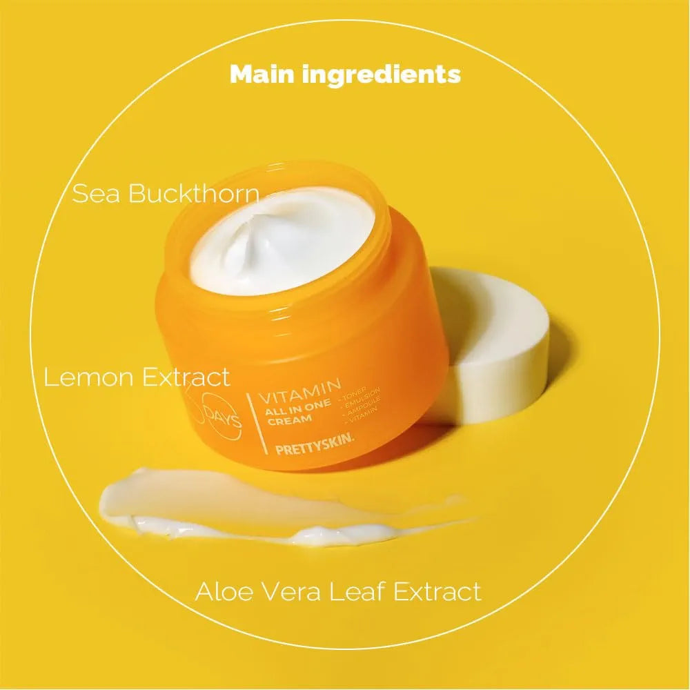 PRETTYSKIN : 30 Days All In One Vitamin Cream