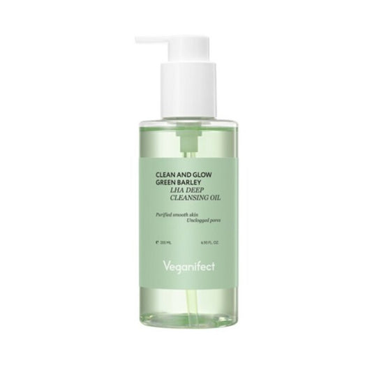 Veganifect : Clean And Glow Green Barley Cleansing Oil