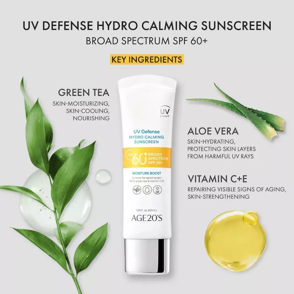 AGE20'S : UV Defense Hydro Calming Sunscreen