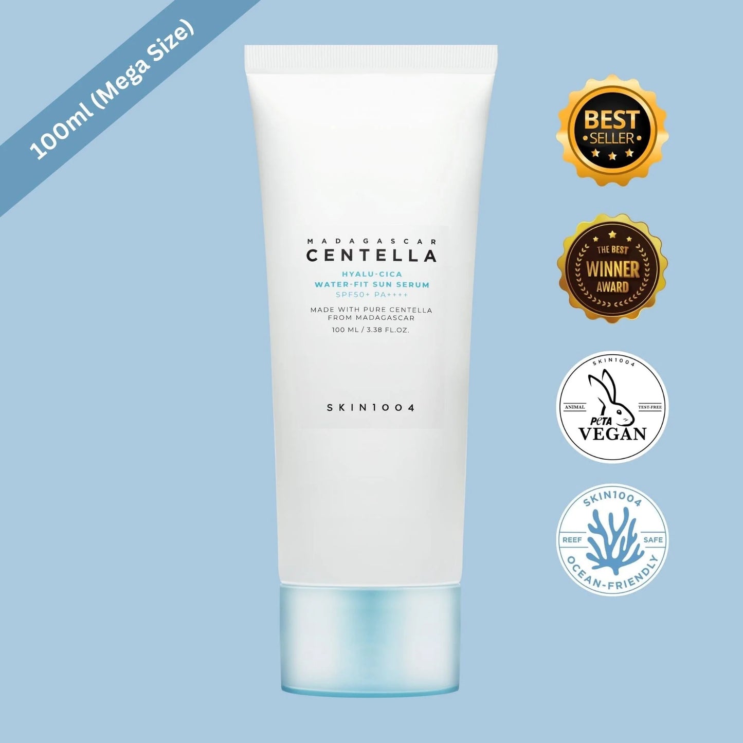 SKIN1004 : Madagascar Centella Hyalu-Cica Water-Fit Sun Serum