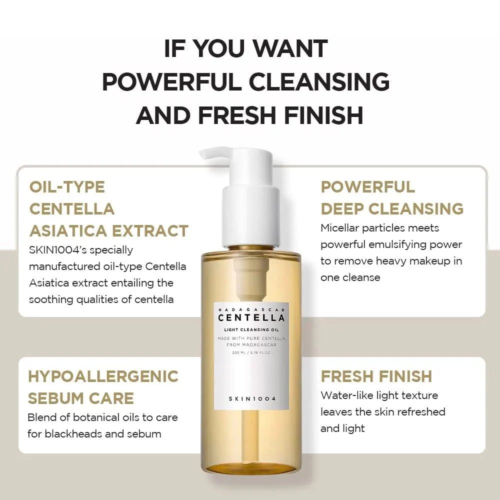 SKIN1004 : Madagascar Centella Light Cleansing Oil