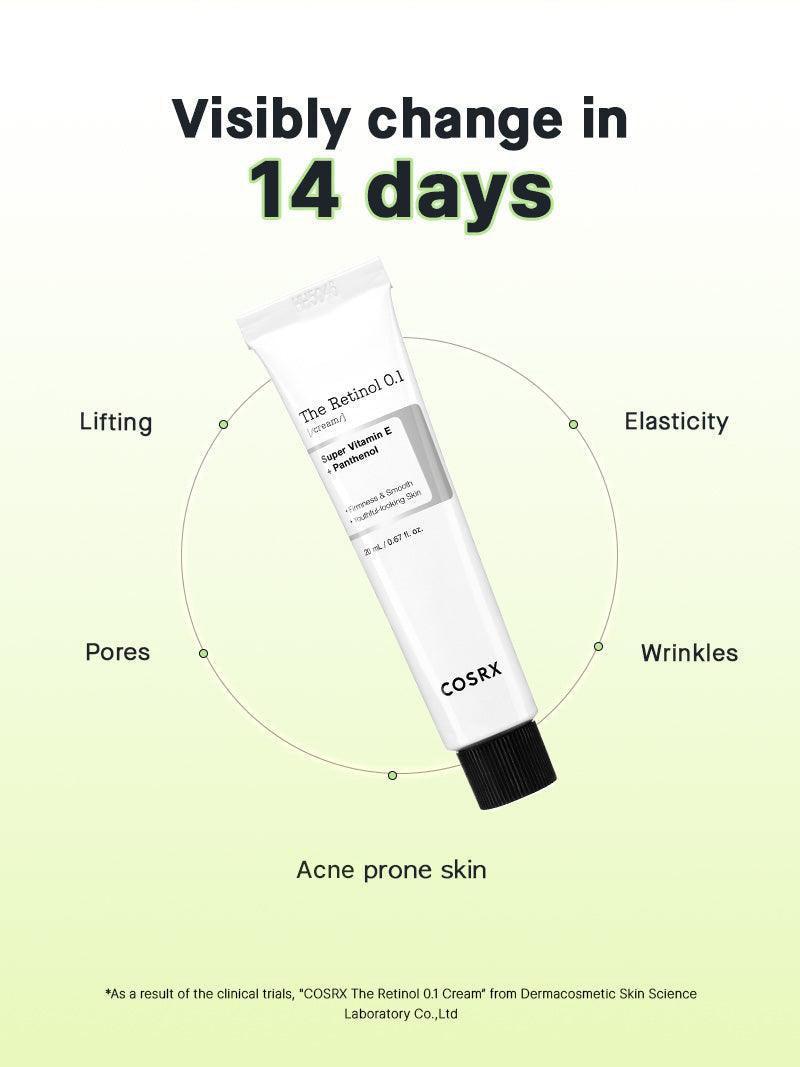 COSRX : The Retinol 0.1 Cream