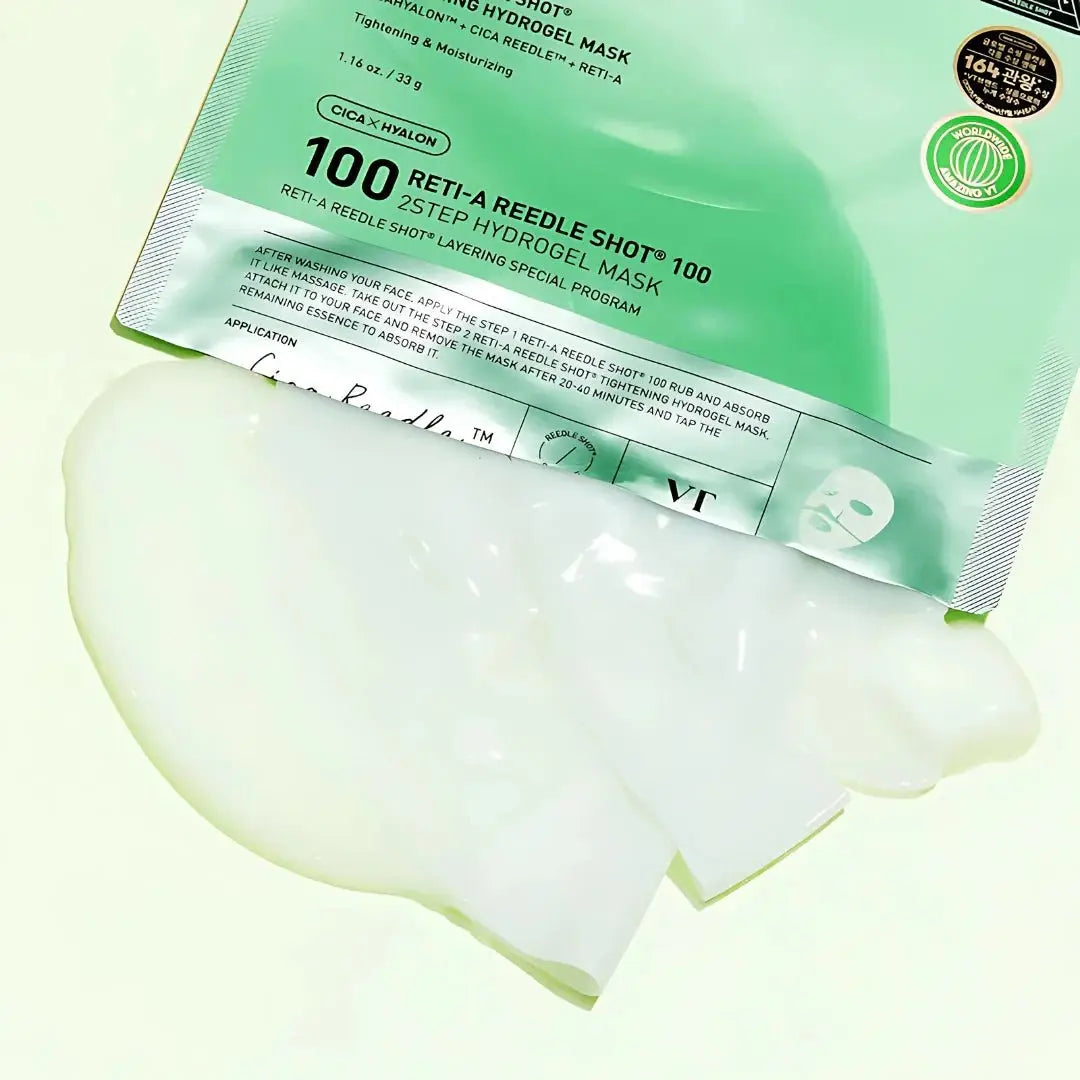 VT : Reti-A Reedle Shot 100 2 Step Hydrogel Mask
