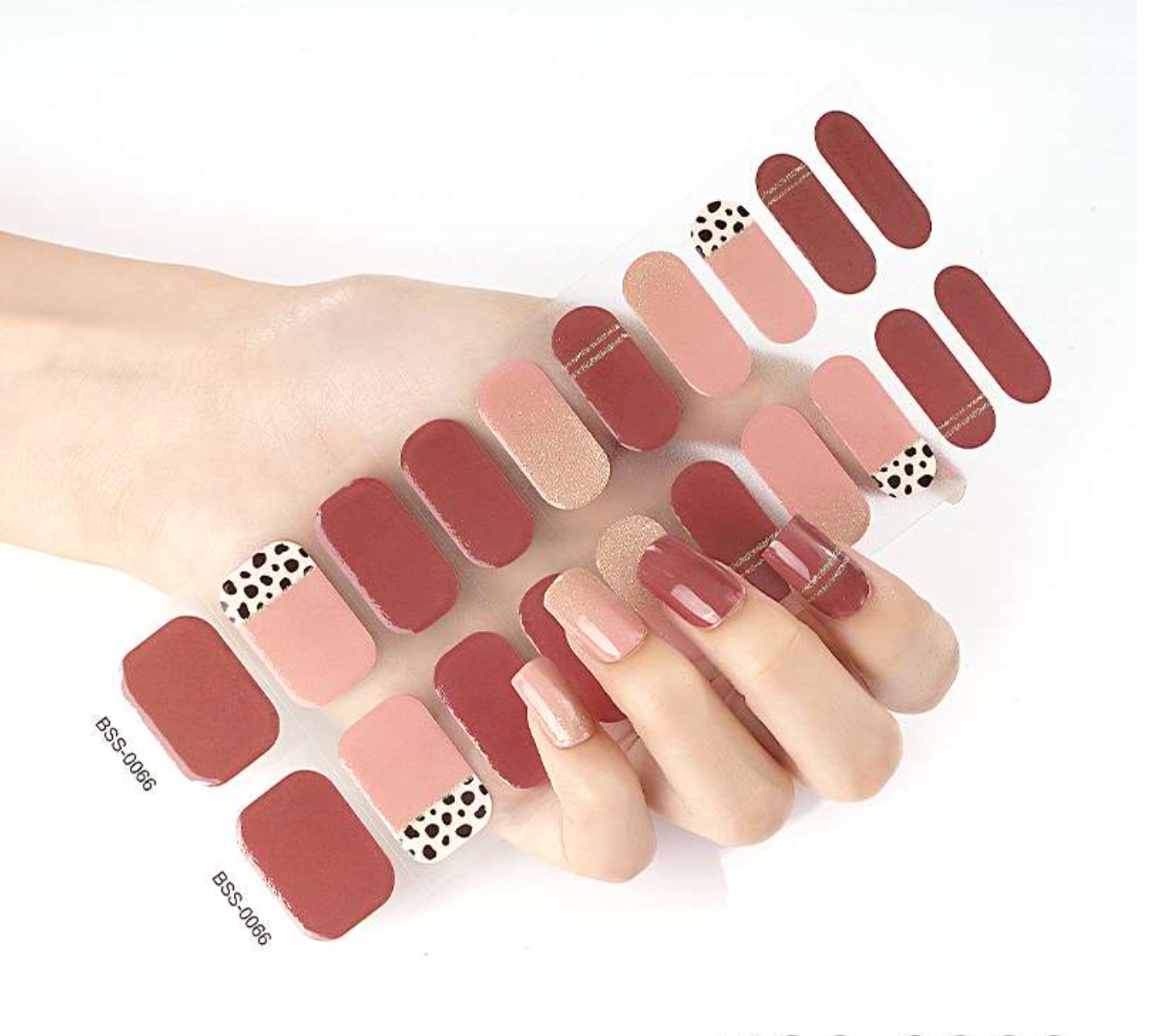 Cured- On Gel Nail Wrap